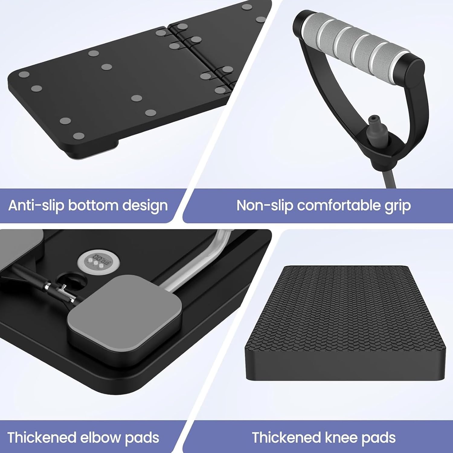 Multifunctional Abdominal Board Ab Core Trainer Abs Workout Equipment Pilates Board