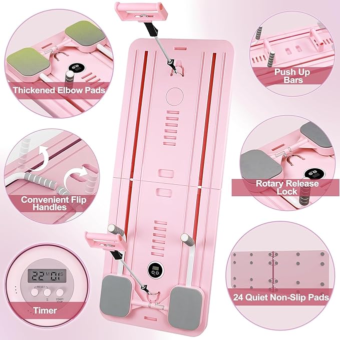 Multifunctional Abdominal Board Ab Core Trainer Abs Workout Equipment Pilates Board